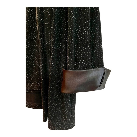 R&M RICHARDS, VINTAGE, BLACK EVENING JACKET WITH MATCHING TANK. SIZE 16 - Picture 6 of 6